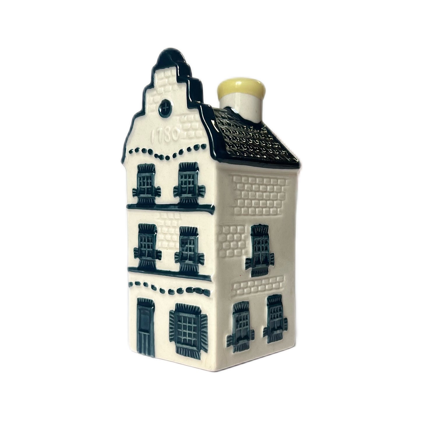 Vintage KLM Delft miniature house novelty decanter House #3