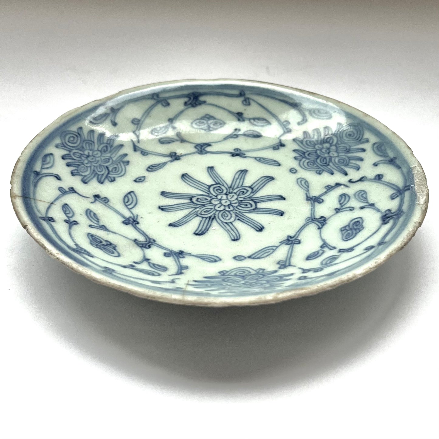 Antique Swatow Plate, Southeast Asian circa 1800s