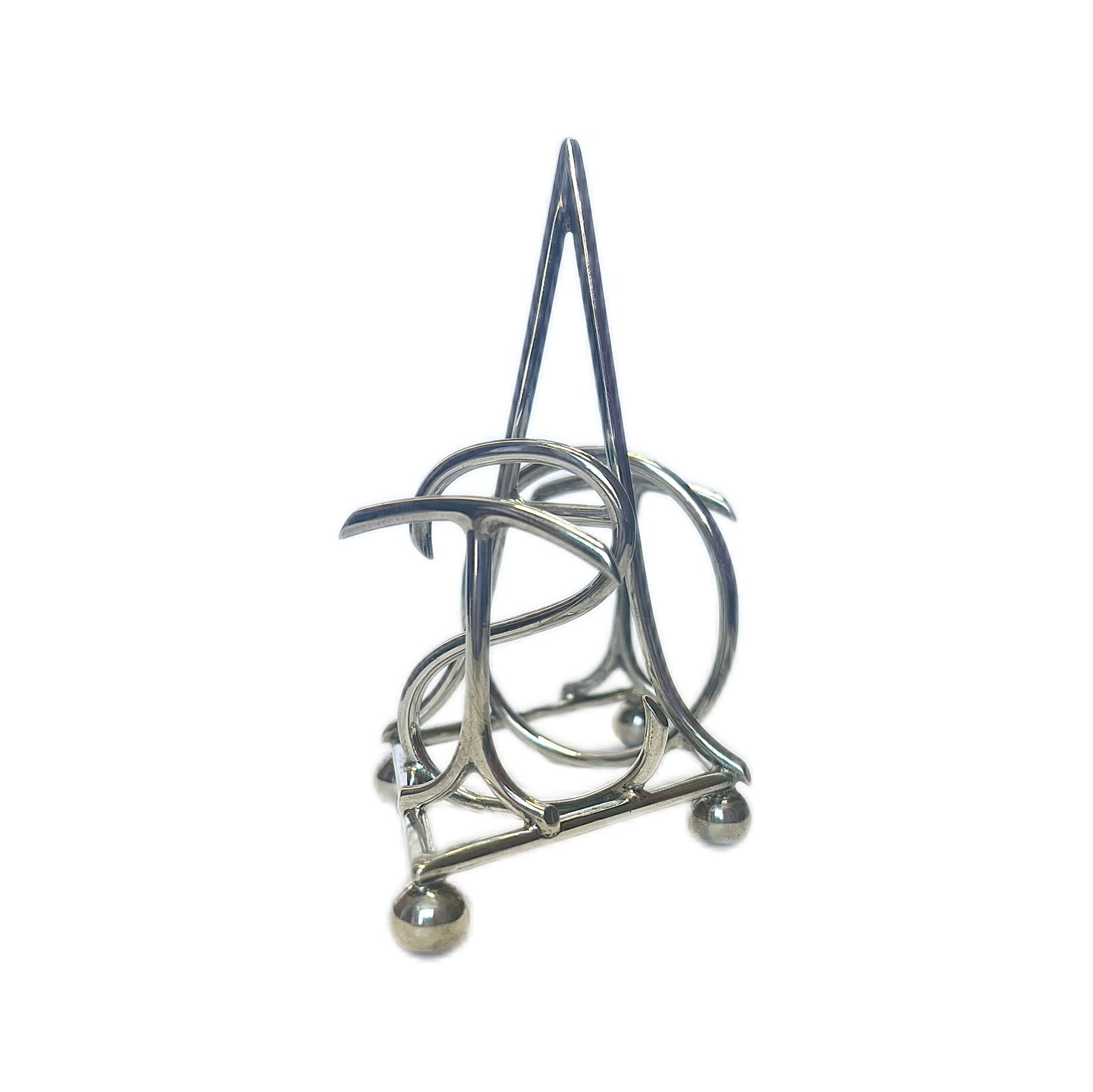 Antique Edwardian Hukin & Heath sterling silver “TOAST” rack