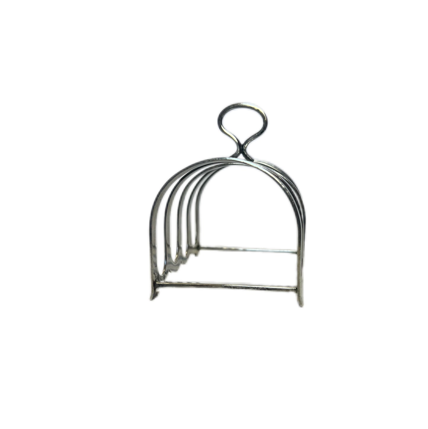 Vintage Australian Hardy Brothers sterling silver toast rack