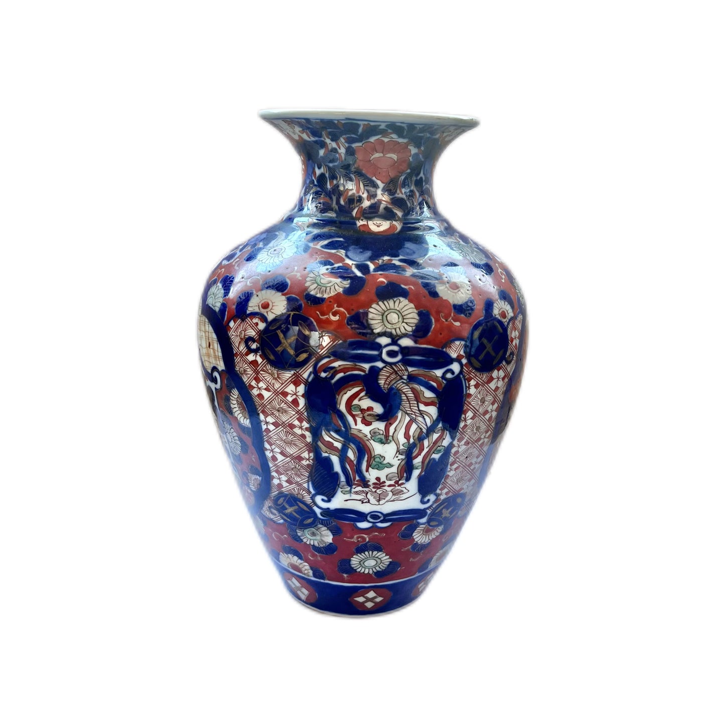 Antique mid to late 19th century Japanese Imari vase