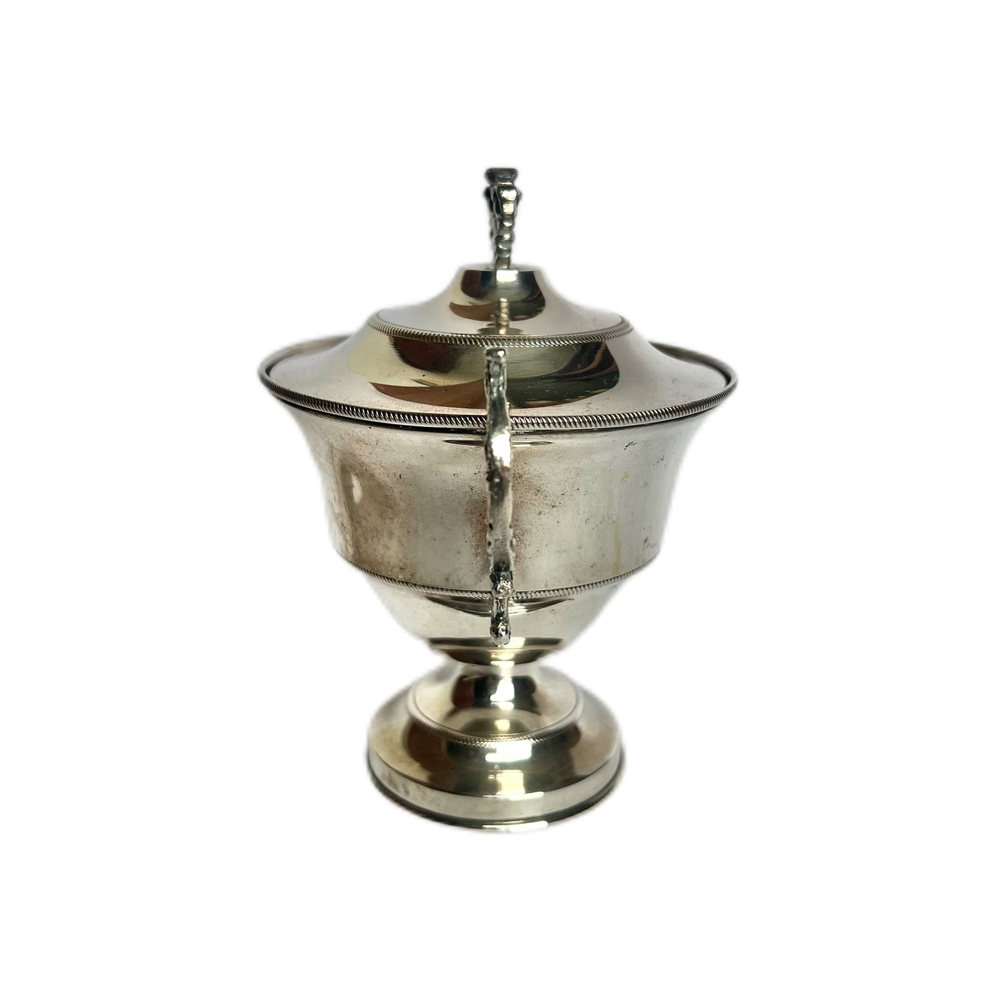 Vintage Italian .800 silver lidded dish