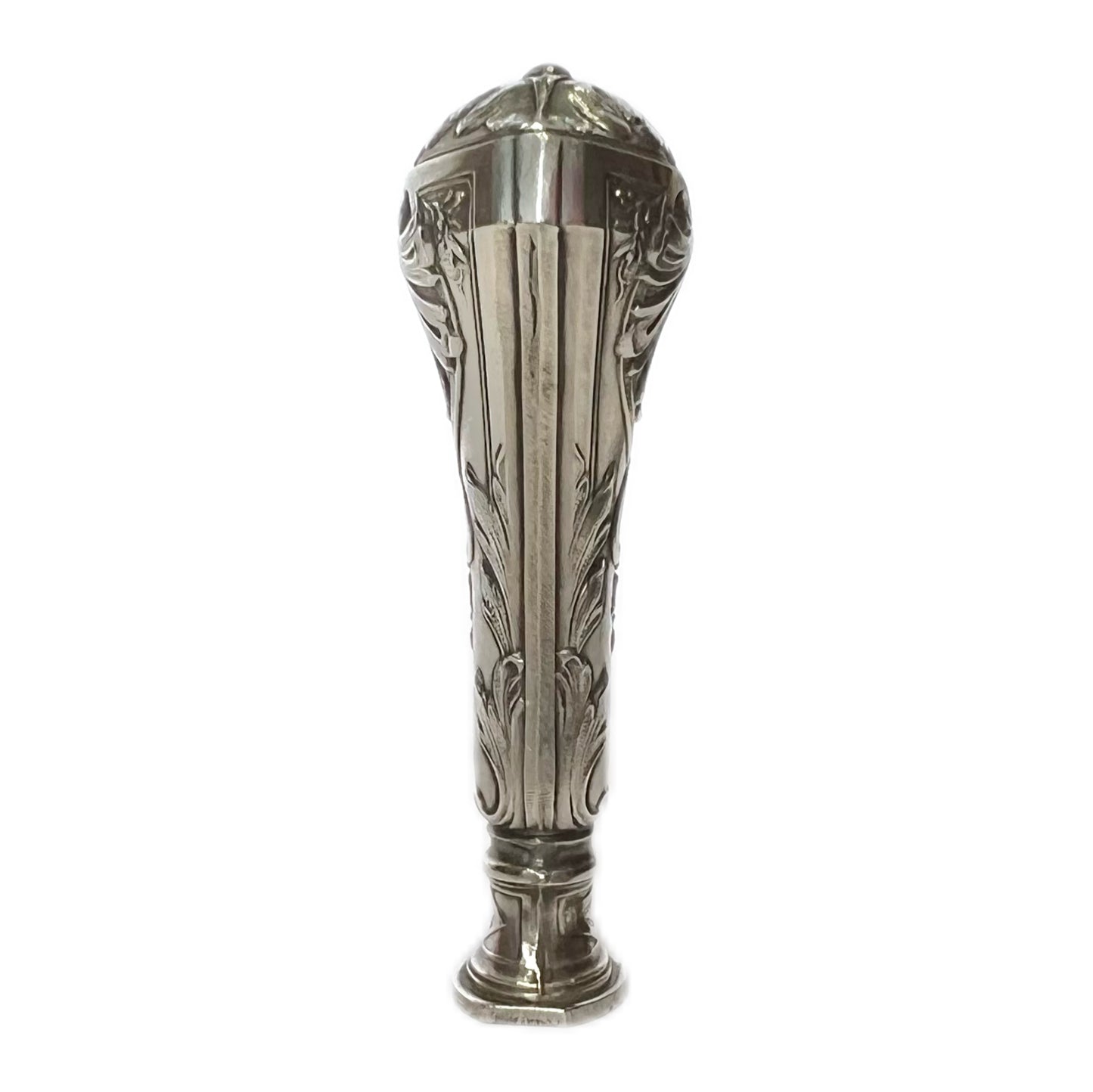 Antique 1900s French .950 silver seal with original retailer’s case