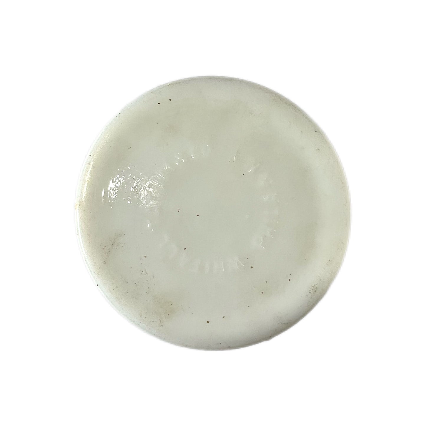 Antique Whitall Tatum Milk Glass Apothecary Jar- Ext. Stramonii