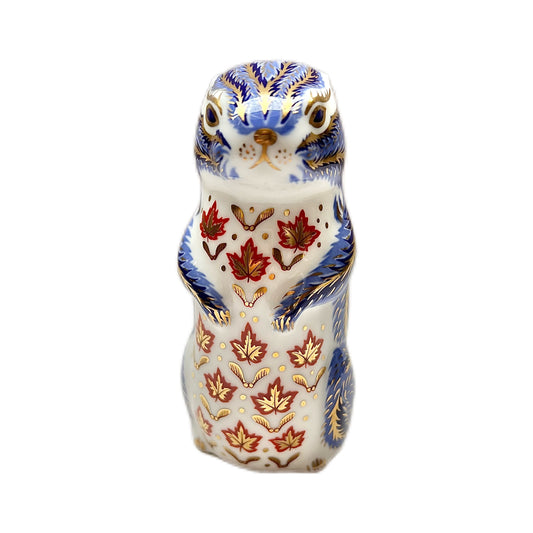 Royal Crown Derby Chipmunk figurine circa 1989