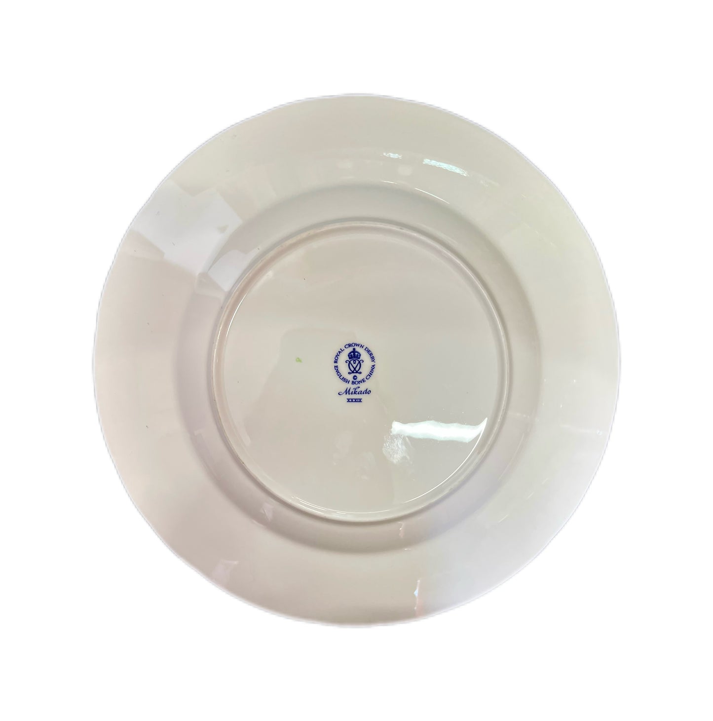 Vintage Royal Crown Derby Mikado pattern dinner plate circa 1976