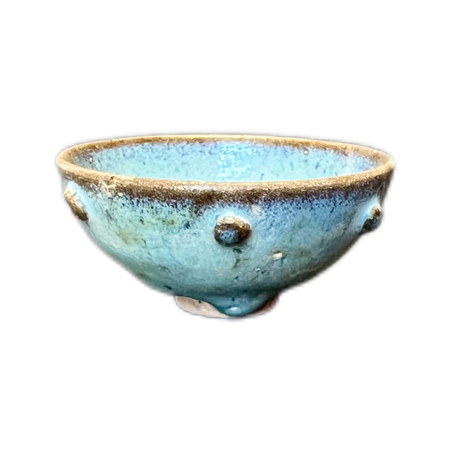 Rare Jun ware Jin dynasty (1115-1234 AD) small bubble bowl