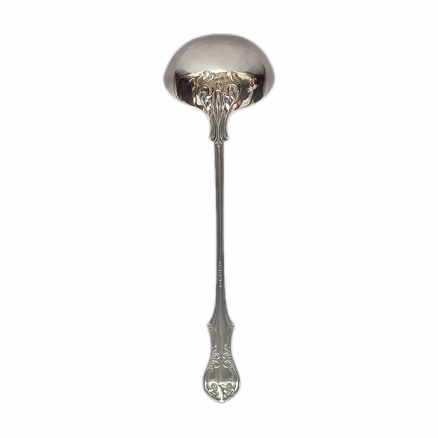 High Victorian Chawner & Co. sterling silver Victoria pattern ladle