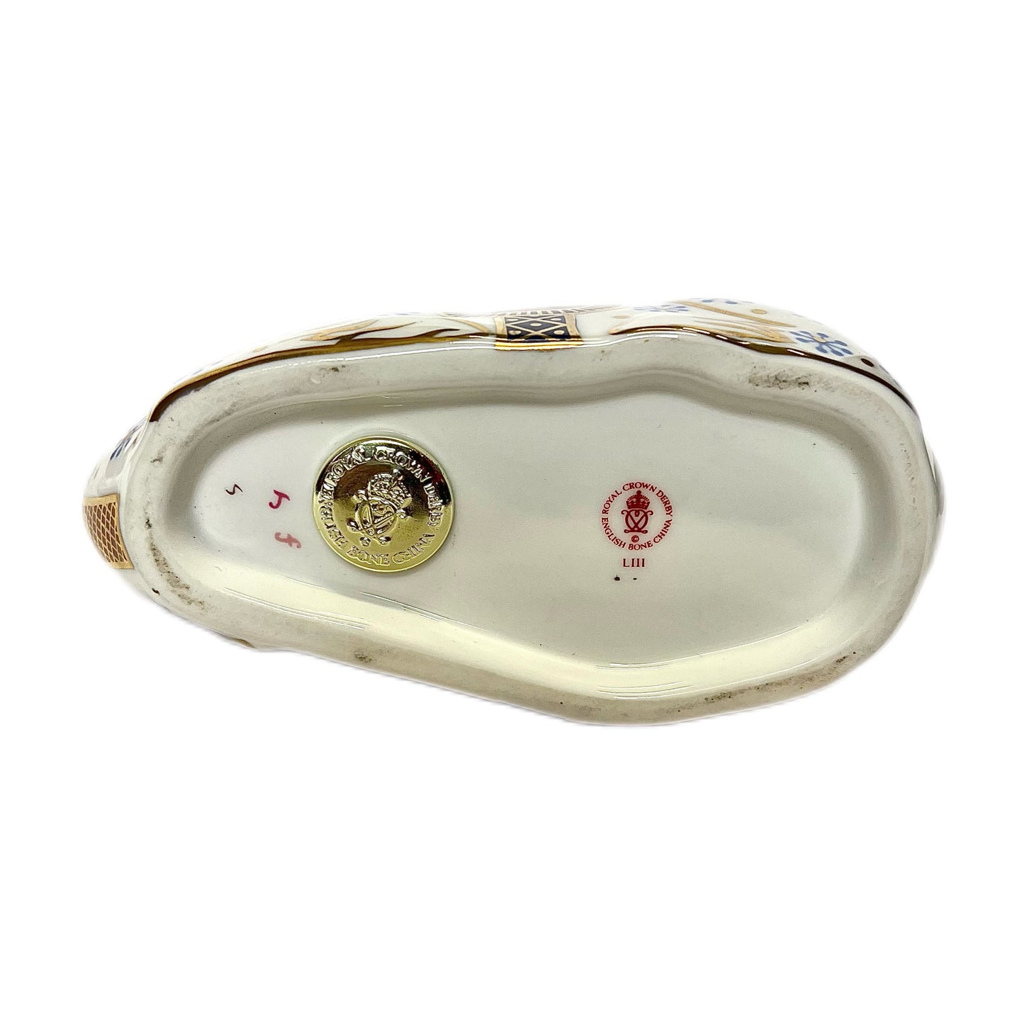 Vintage Royal Crown Derby Horse paperweight figurine, 1st quality