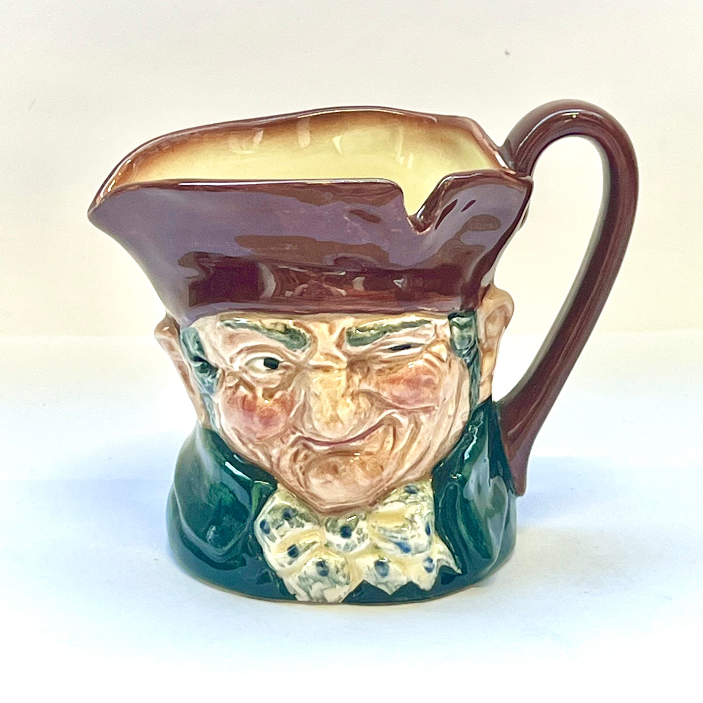 Vintage Royal Doulton Old Charley toby jug circa 1939-1955, designed by Charles Noke