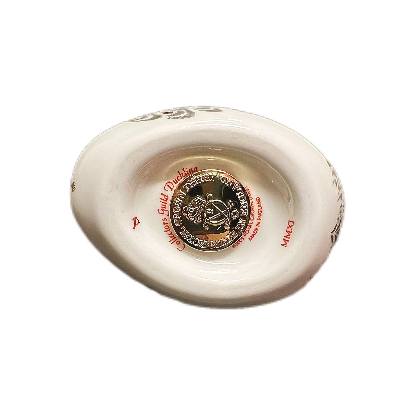 Royal Crown Derby Guild Duckling paperweight figurine