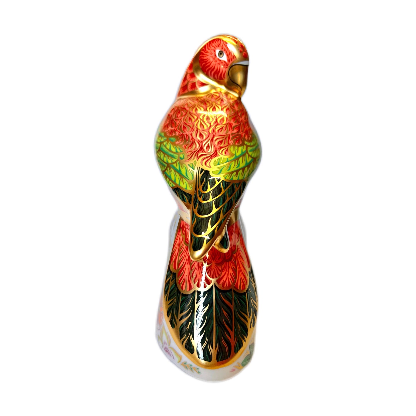 Royal Crown Derby ‘Lorikeet’ paperweight figurine w/ box and certificate