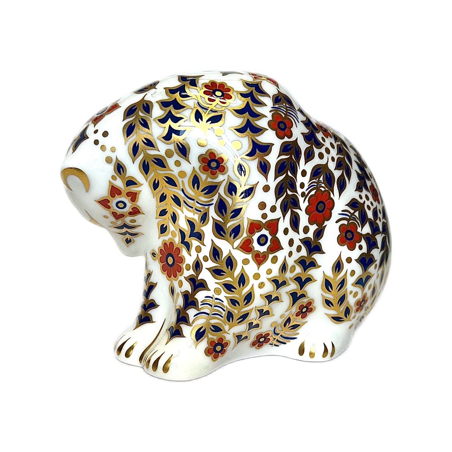 Vintage Royal Crown Derby Russian Bear paperweight figurine