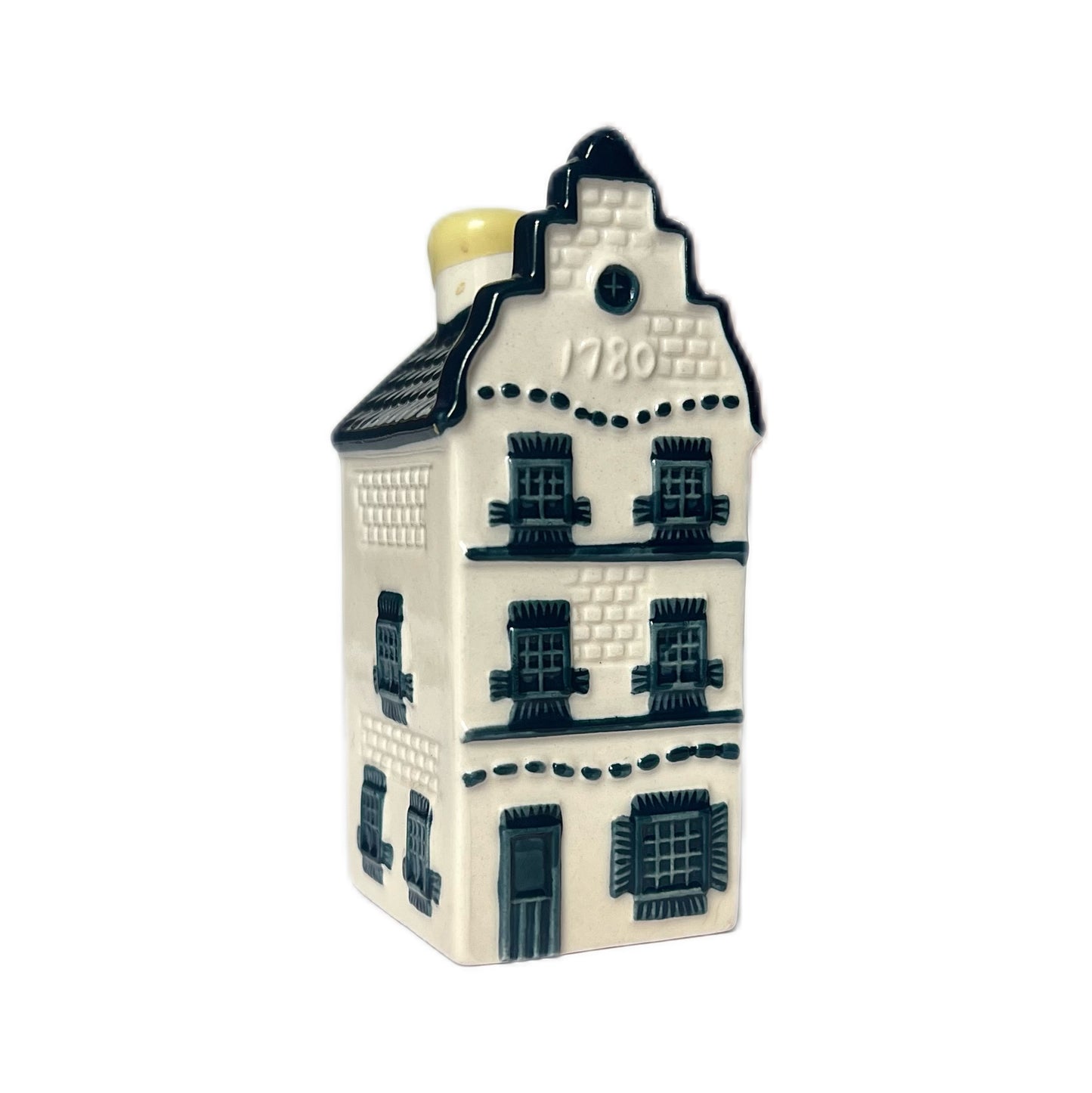 Vintage KLM Delft miniature house novelty decanter House #3