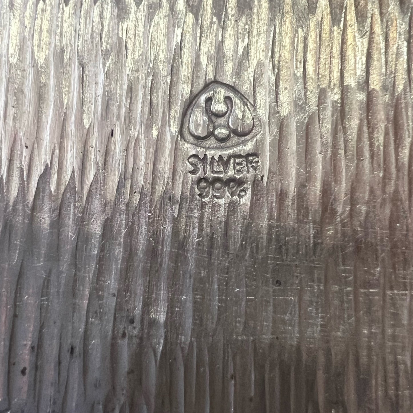 精美罕见的韩国珐琅纯银调味品套装，约产于 20 世纪 60 年代