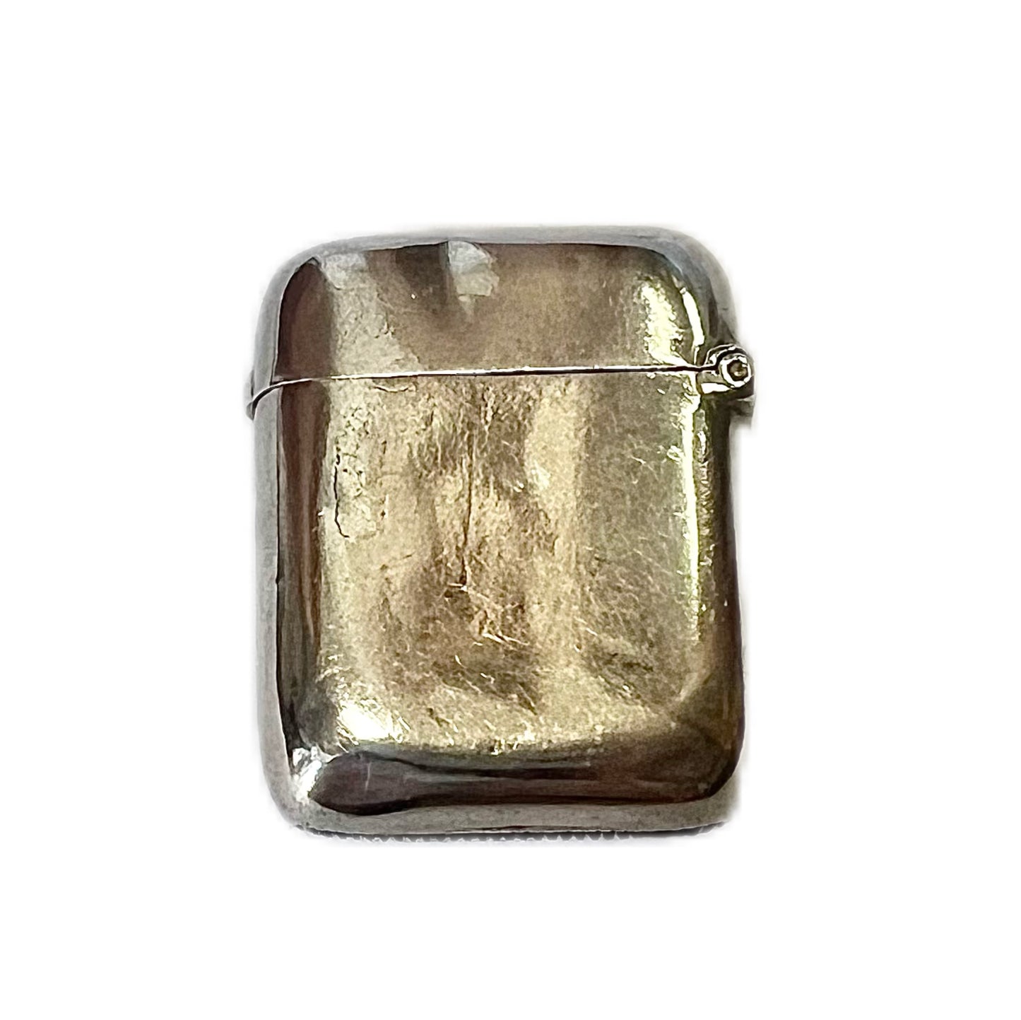 Antique Victorian sterling silver vesta case