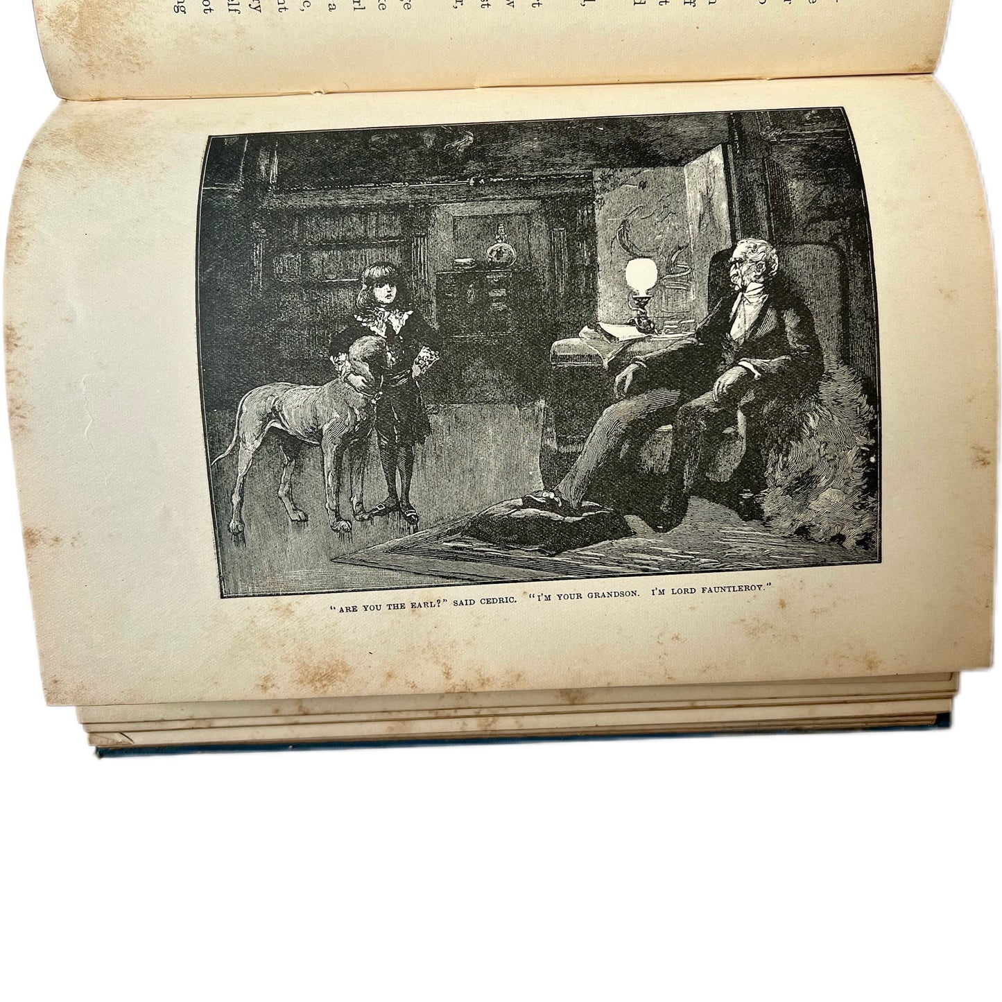 Antiquarian 1906 edition of Little Lord Fauntleroy by Frances Hodgson Burnett