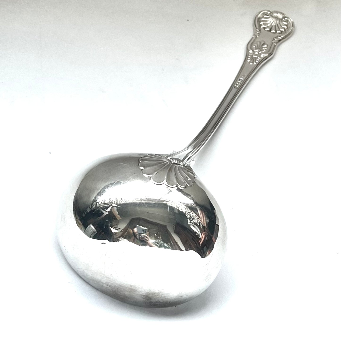 Highly Collectible Queens Patterned Ladle by William Bateman & Daniel Ball, 1840.