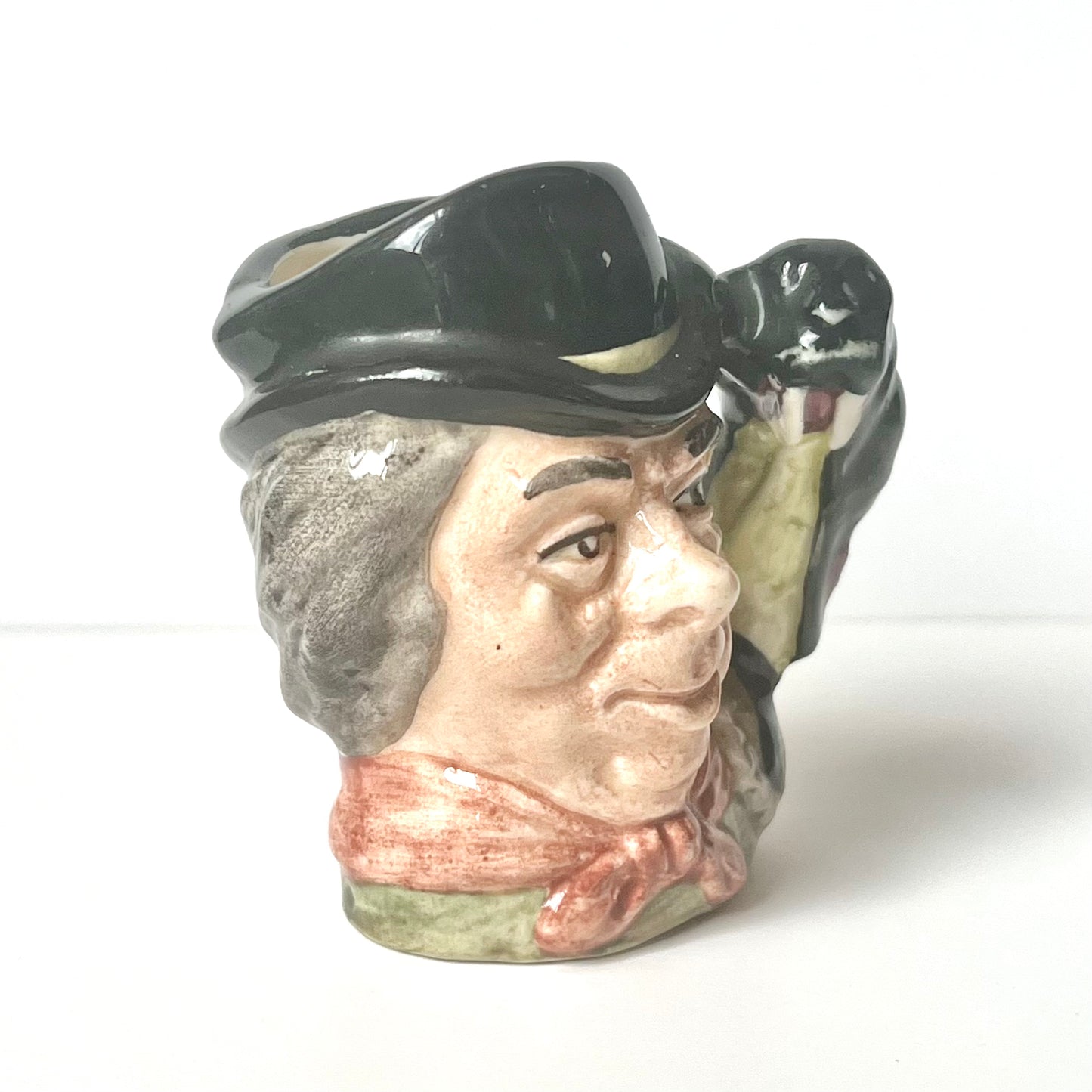 Small vintage Royal Doulton Walrus and Carpenter toby jug, Alice in Wonderland series