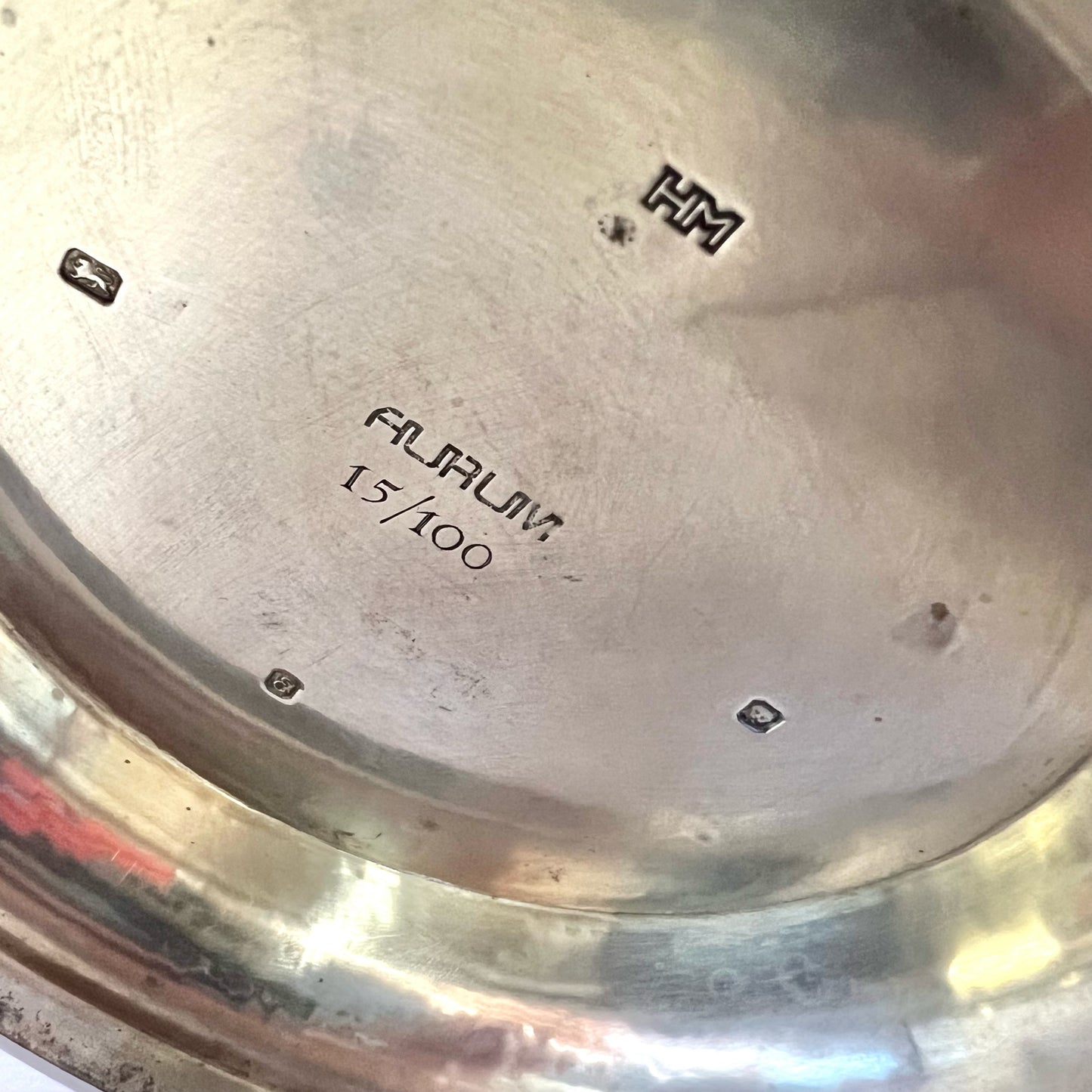 Rare British Post-War Silver Hector Miller for Aurum Epping Forest Centenary Flagon