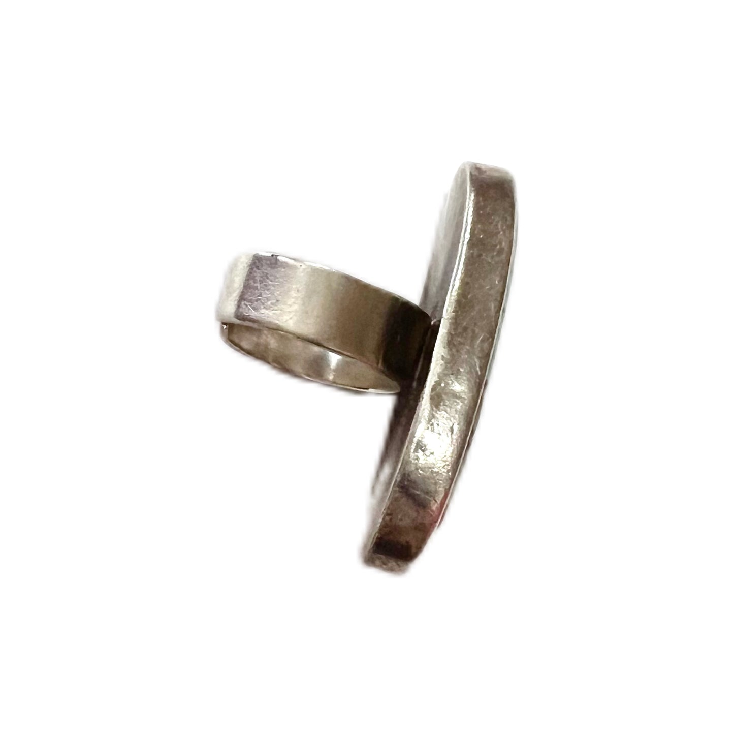 Vintage sterling silver and turquoise ring