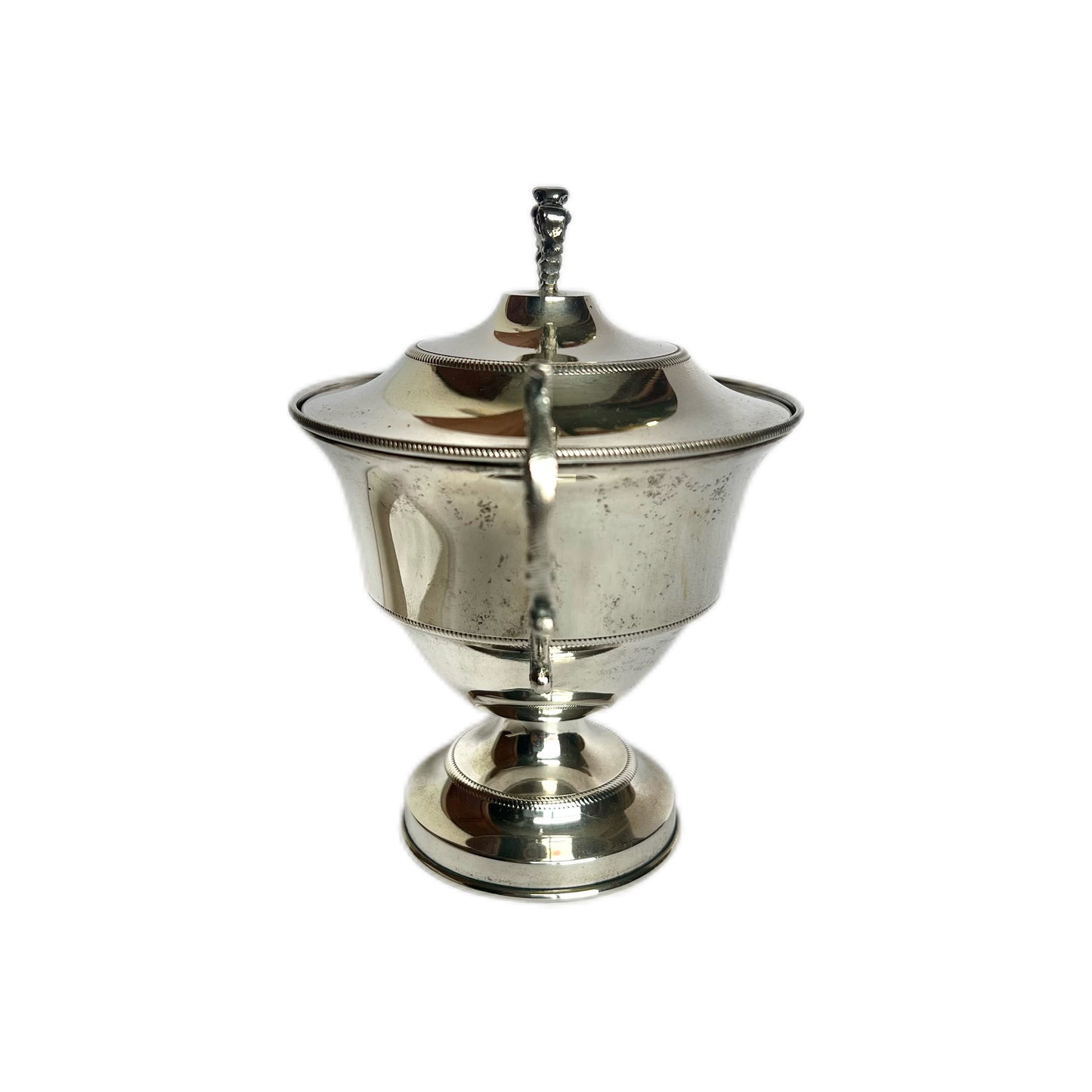 Vintage Italian .800 silver lidded dish