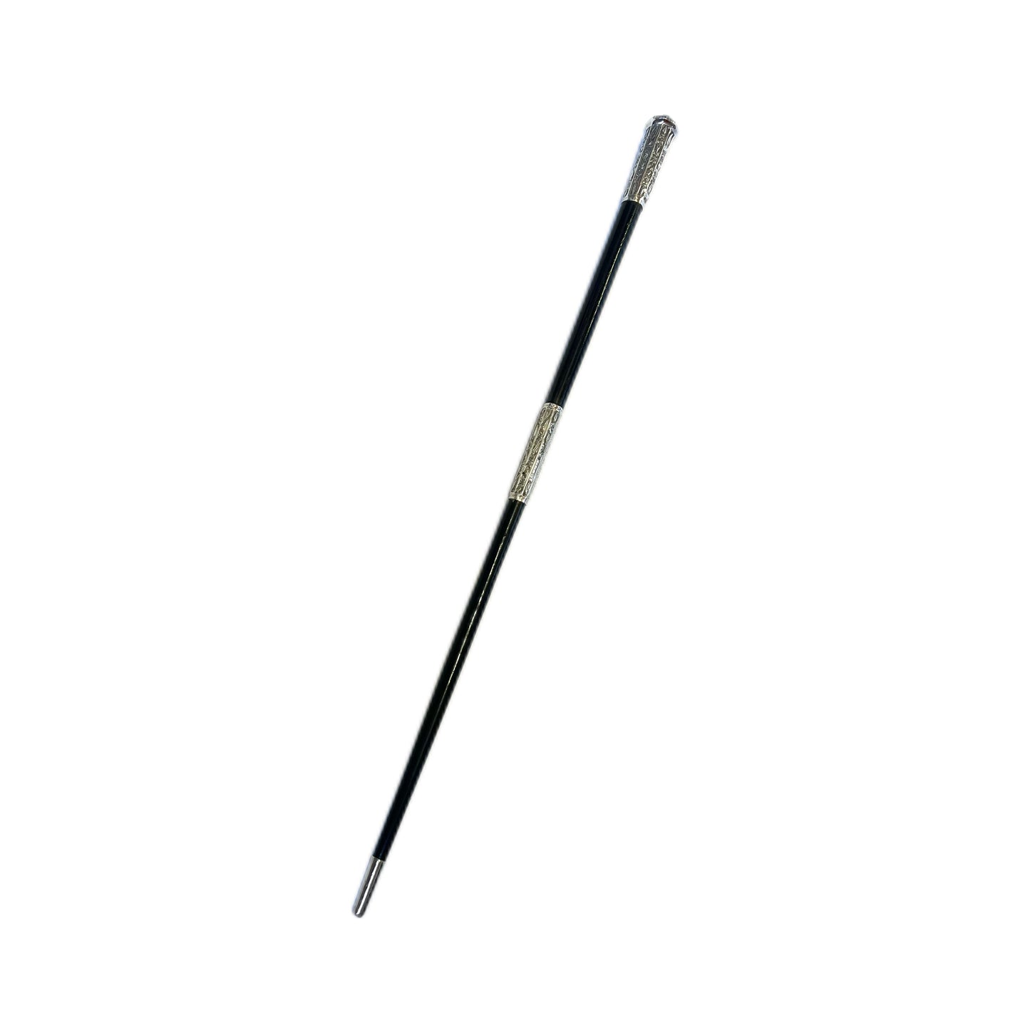 Antique George V ebony and sterling silver conductor’s baton