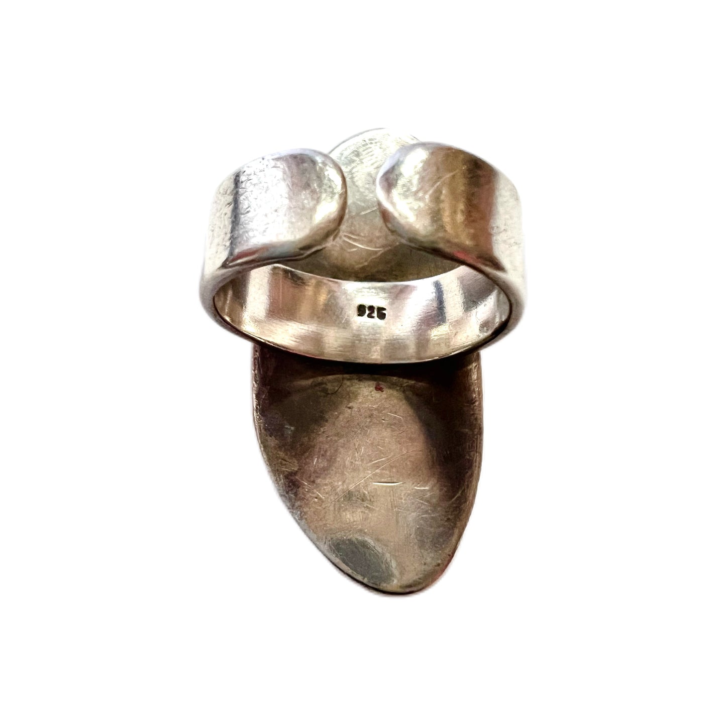 Vintage sterling silver and turquoise ring