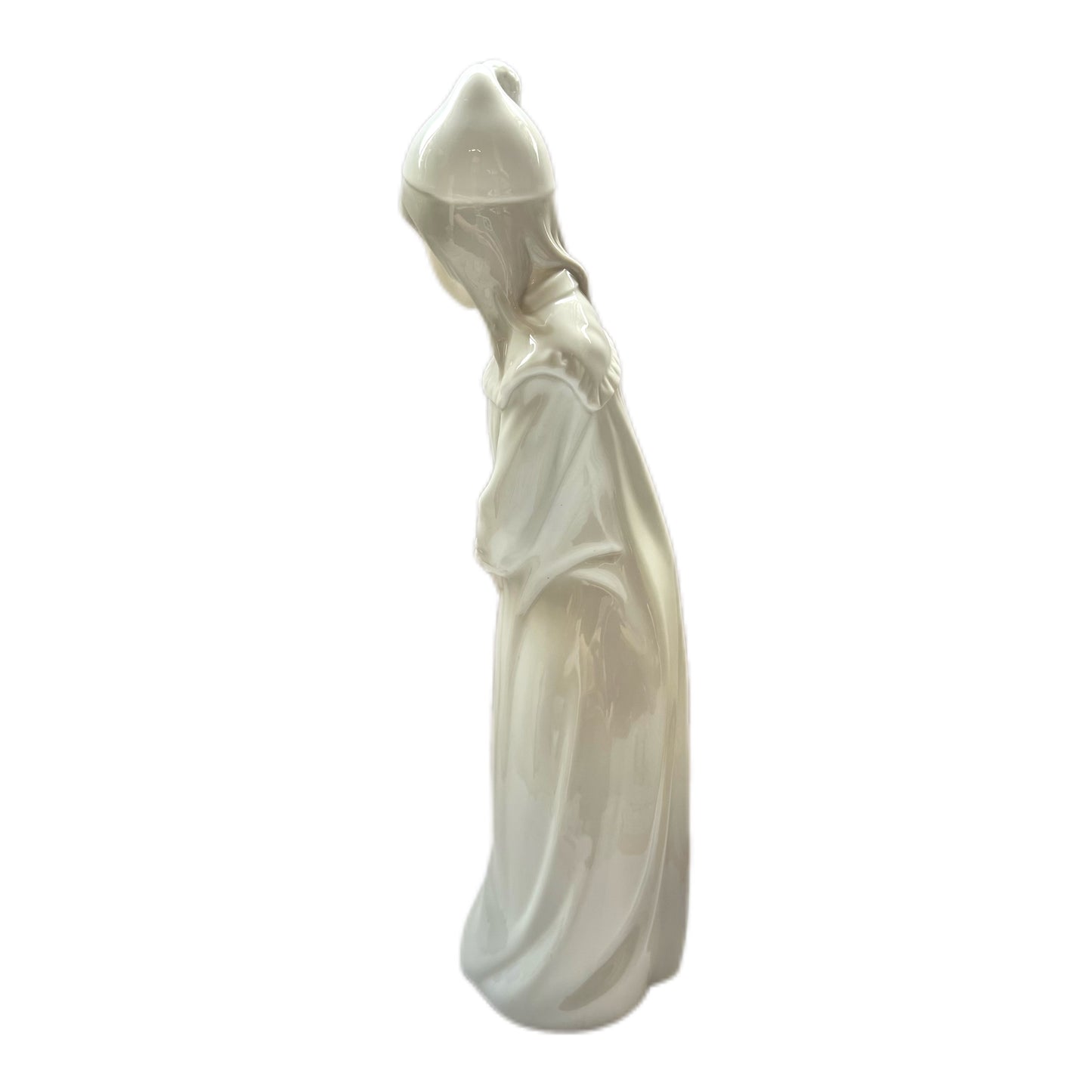 Vintage Nao Girl with Torn Nightgown figurine circa 1990s