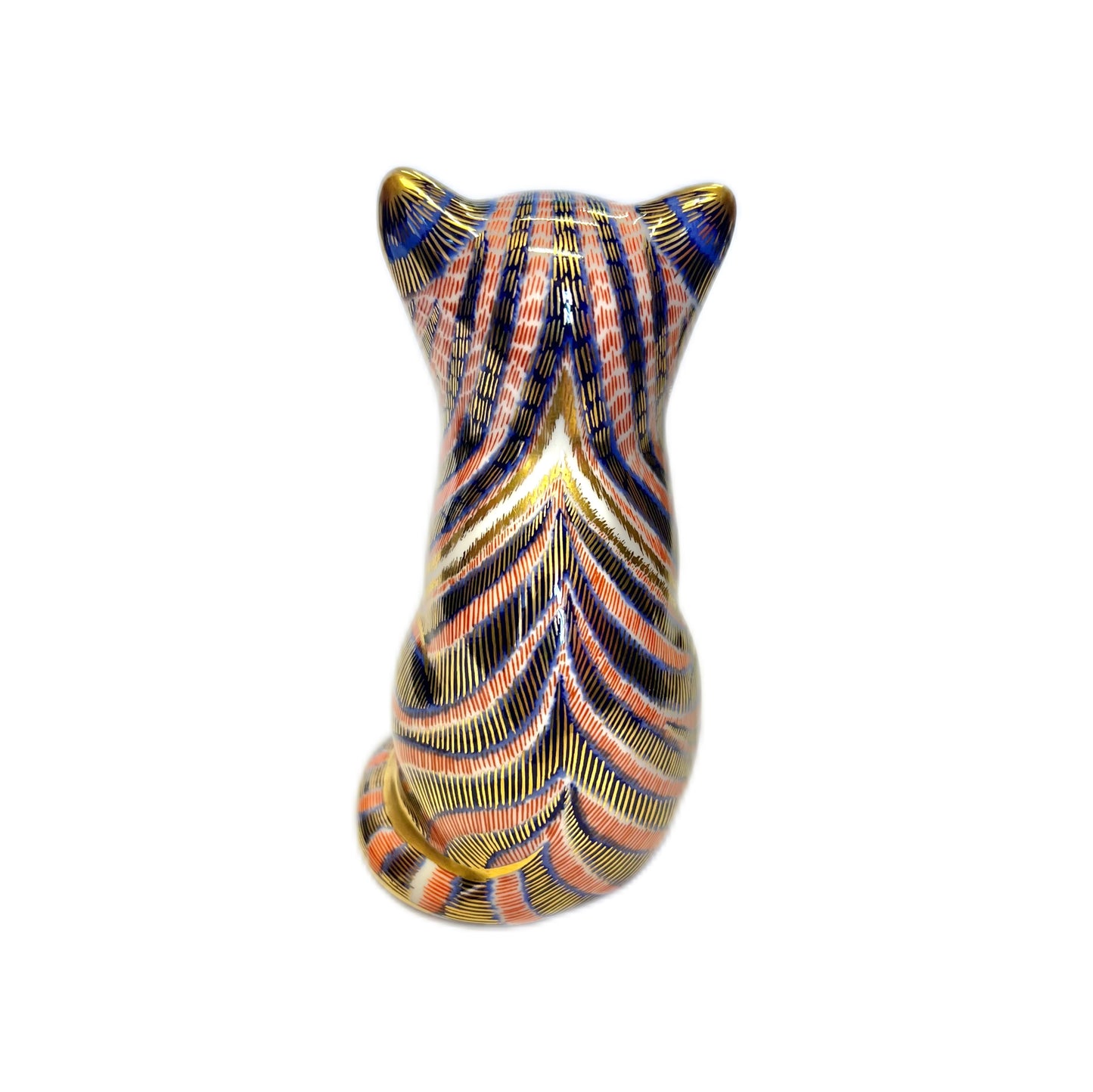 Vintage Royal Crown Derby 1990 1st quality ‘Kitten’ paperweight figurine