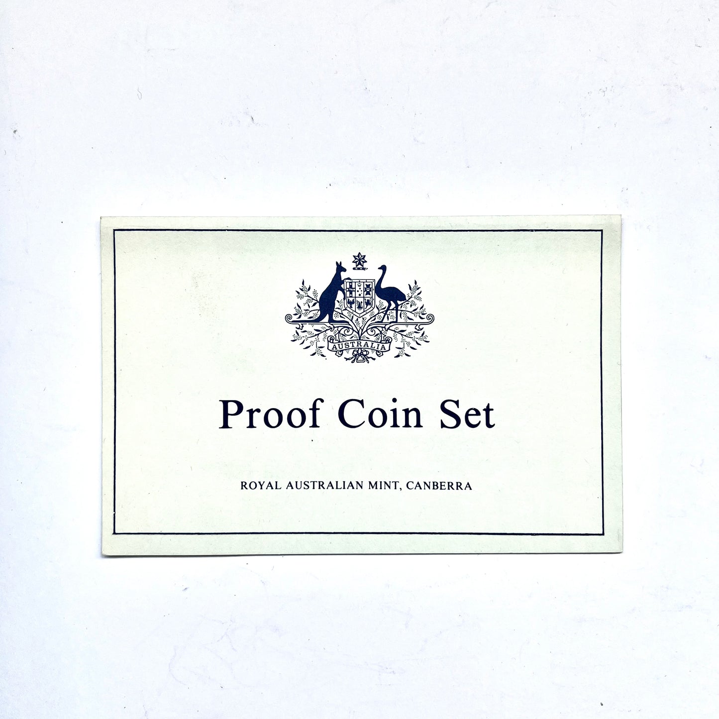 Australian 1985 Proof Coin Set, issued by the Royal Australian Mint.