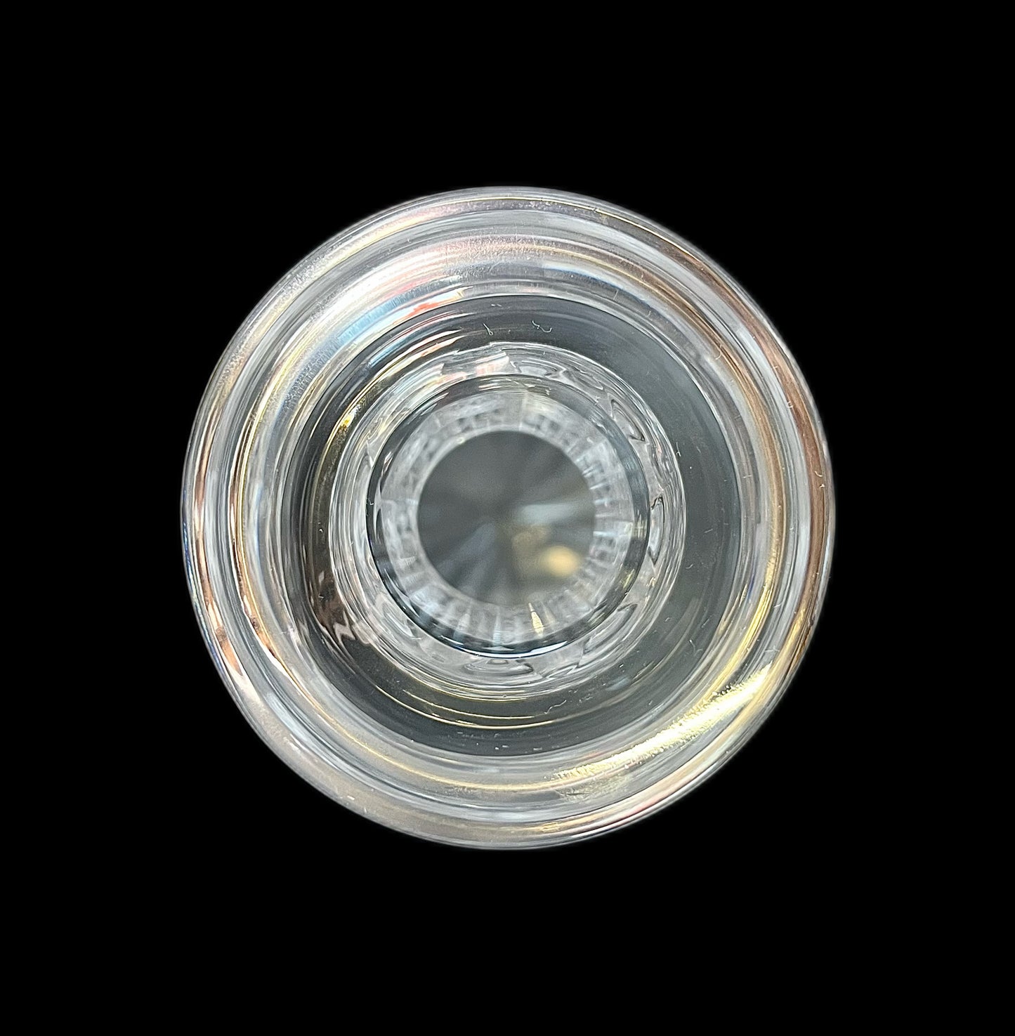 Vintage 20th century Waterford Lismore pattern crystal decanter