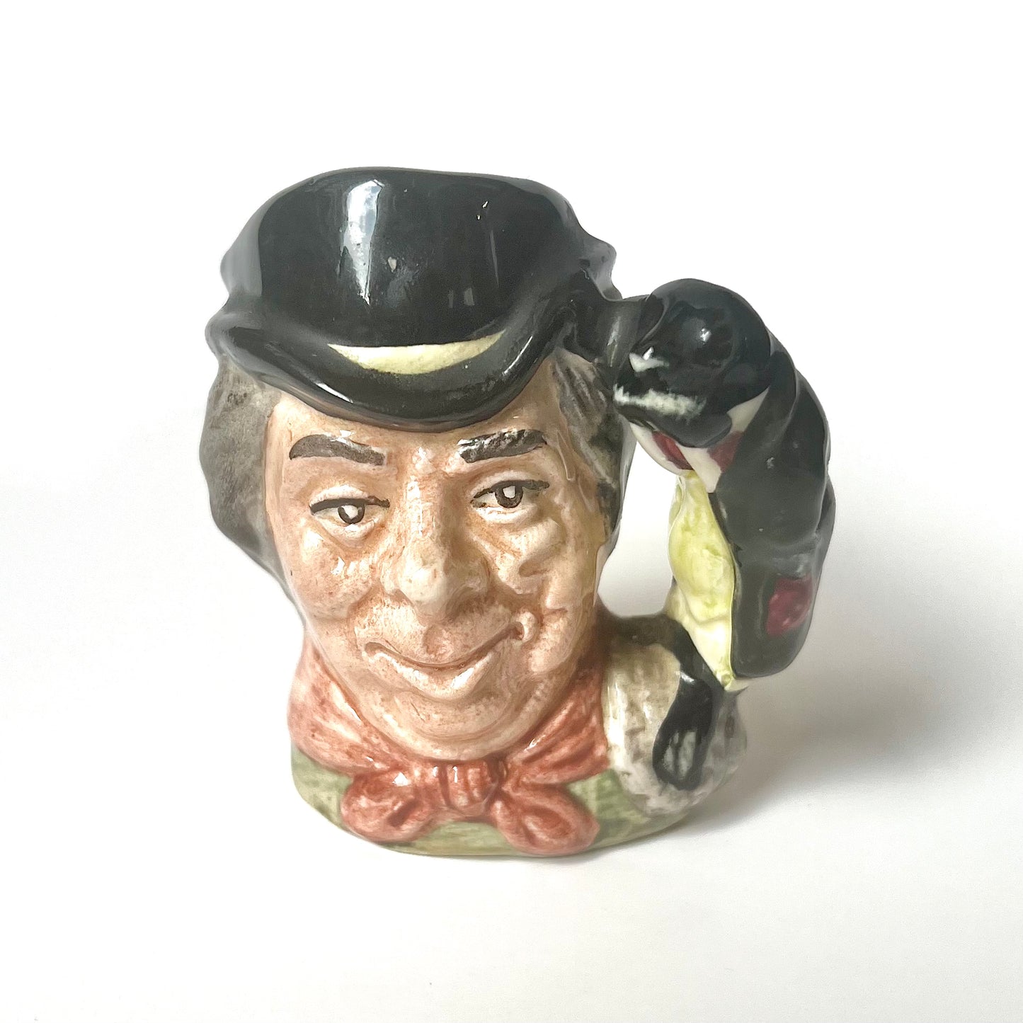 Small vintage Royal Doulton Walrus and Carpenter toby jug, Alice in Wonderland series