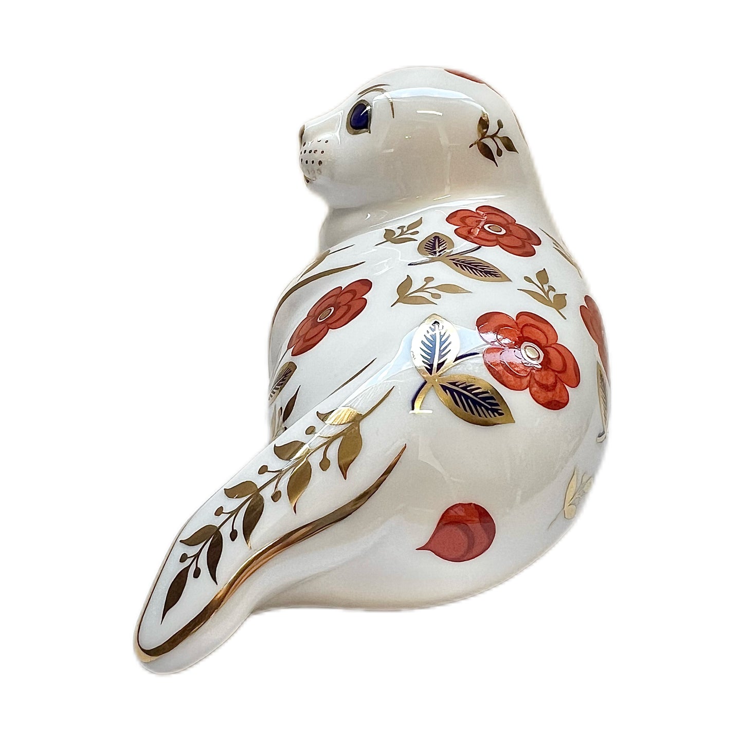 Royal Crown Derby Harbour Seal figurine circa 1986