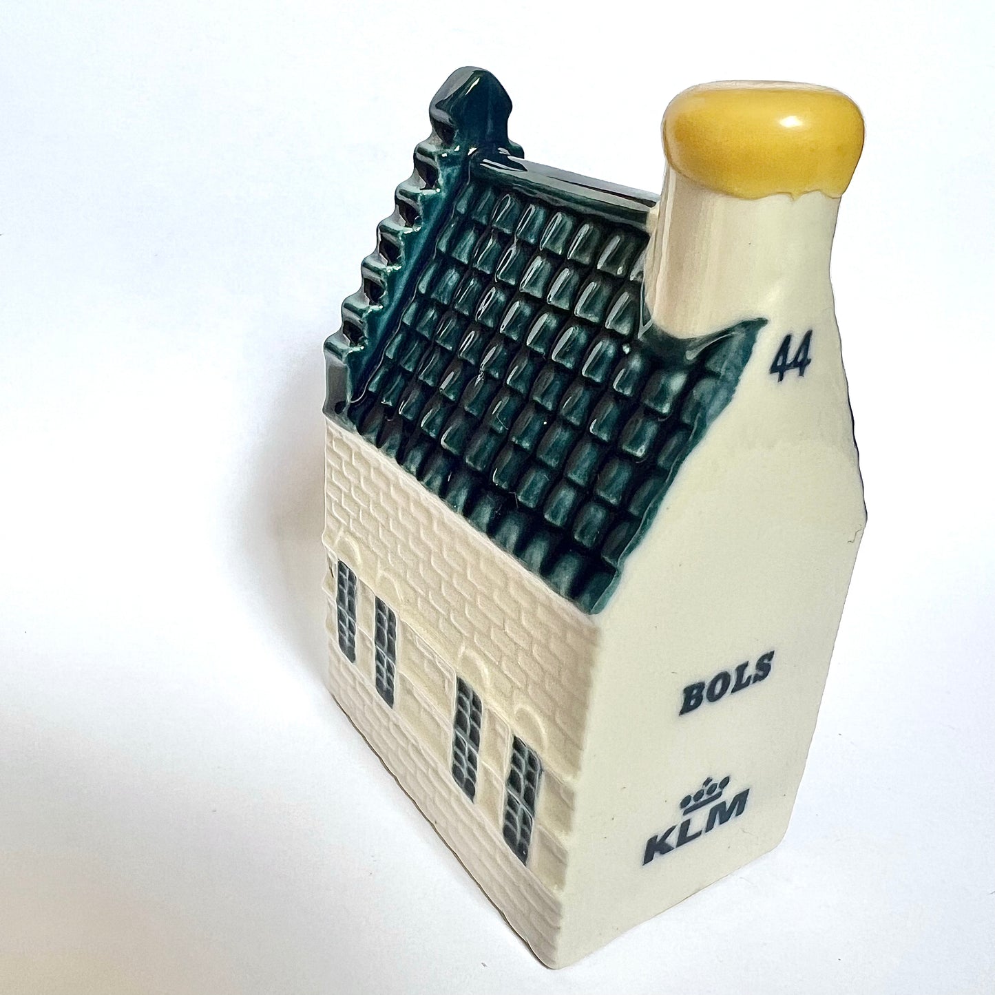 Vintage KLM Delft miniature House 44 novelty decanter