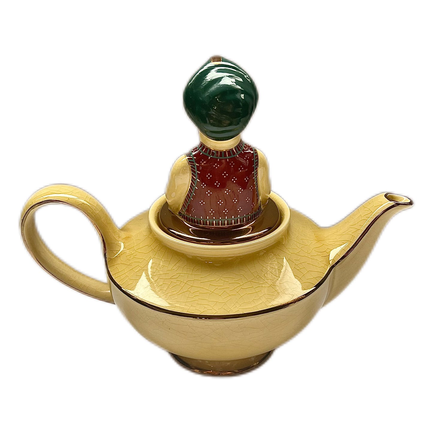 Vintage Wade England Genie figural novelty tea pot