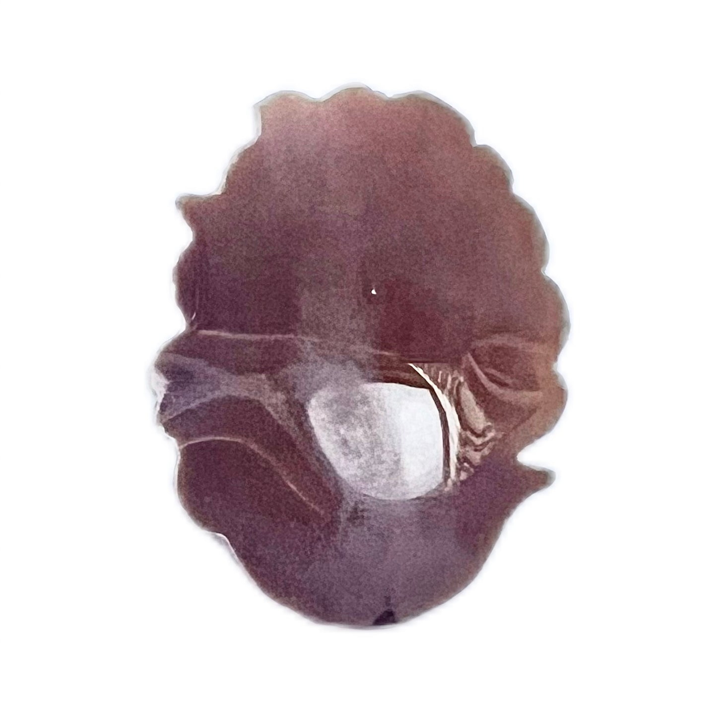 Antique Art Nouveau sardonyx shell cameo of nymph