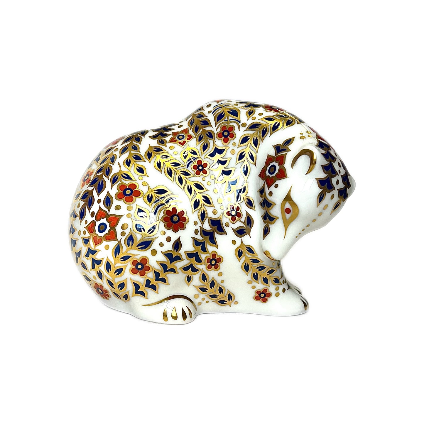 Vintage Royal Crown Derby Russian Bear paperweight figurine