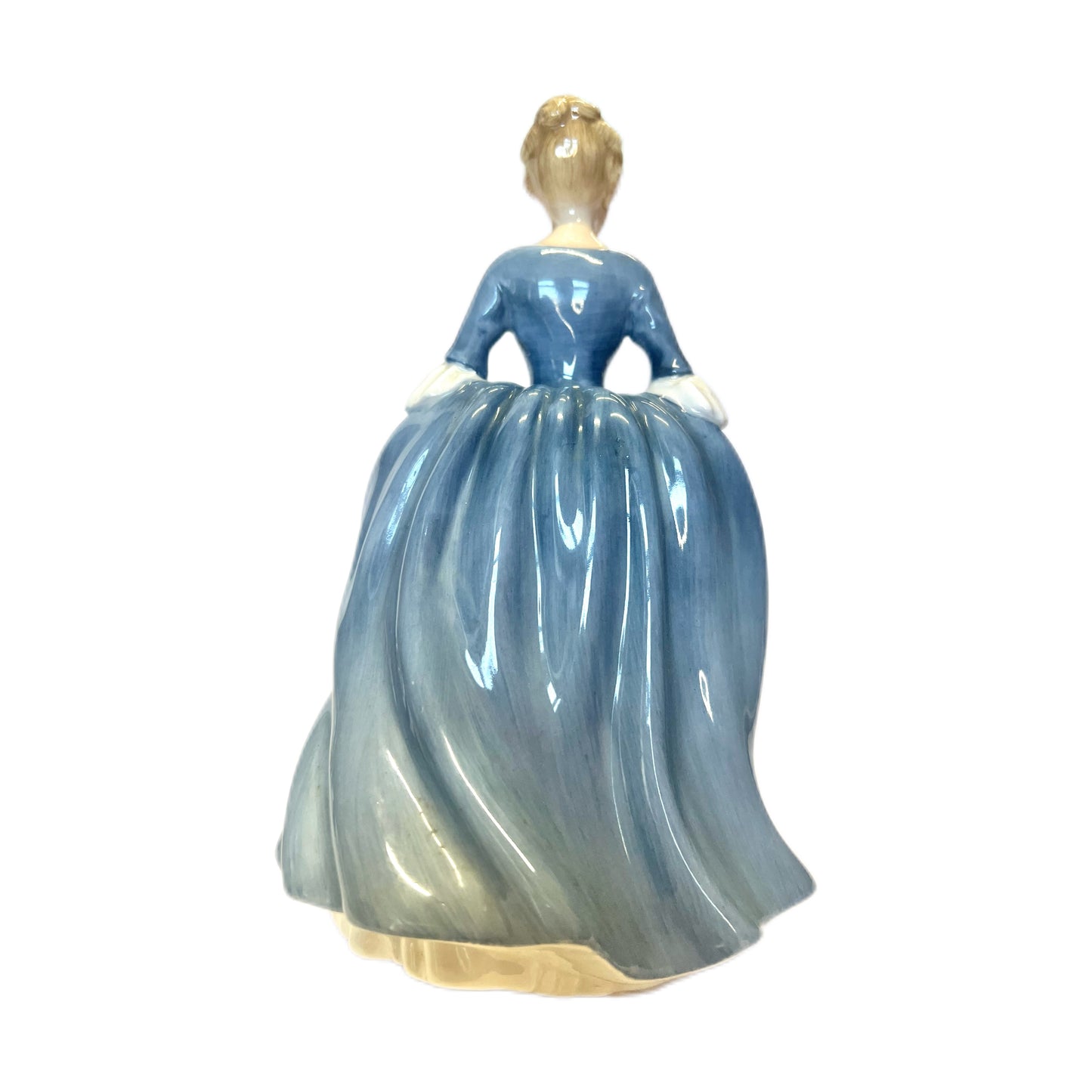 Vintage Royal Doulton “Alison” figurine in blue colour way, HN2336