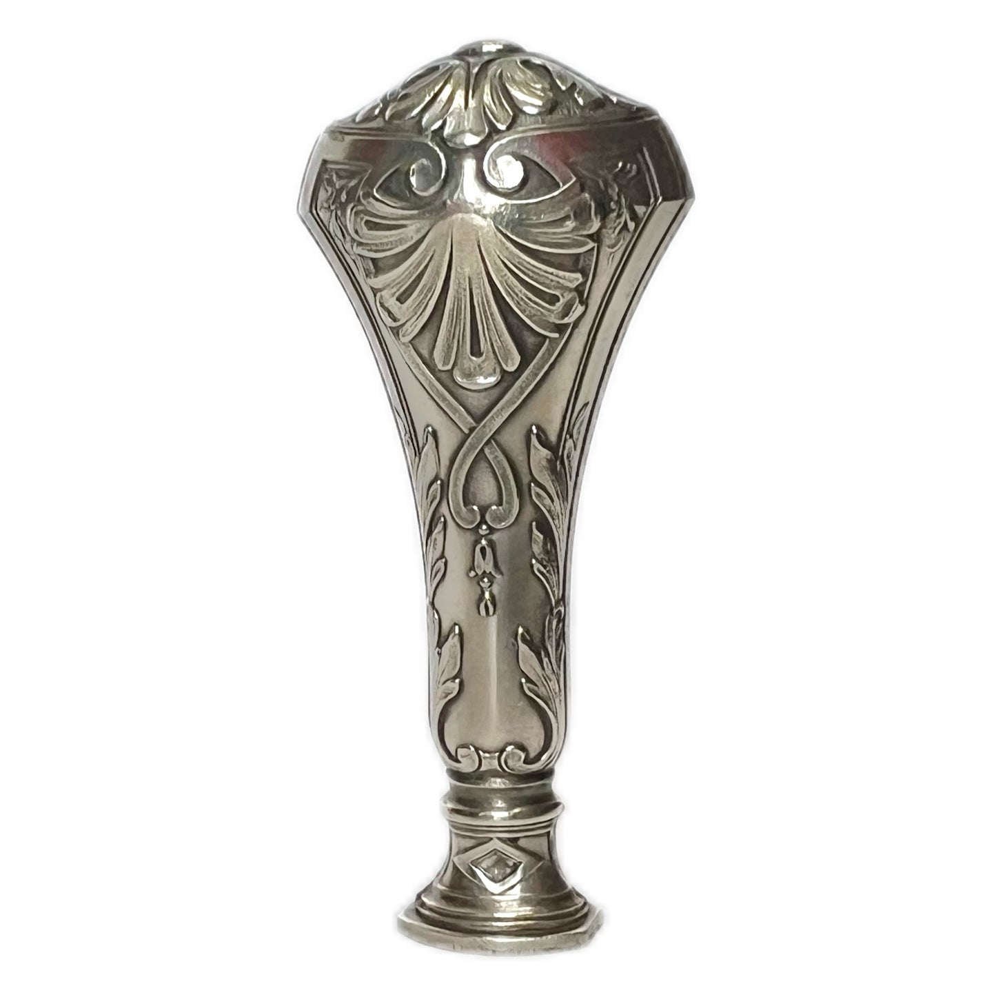 Antique 1900s French .950 silver seal with original retailer’s case