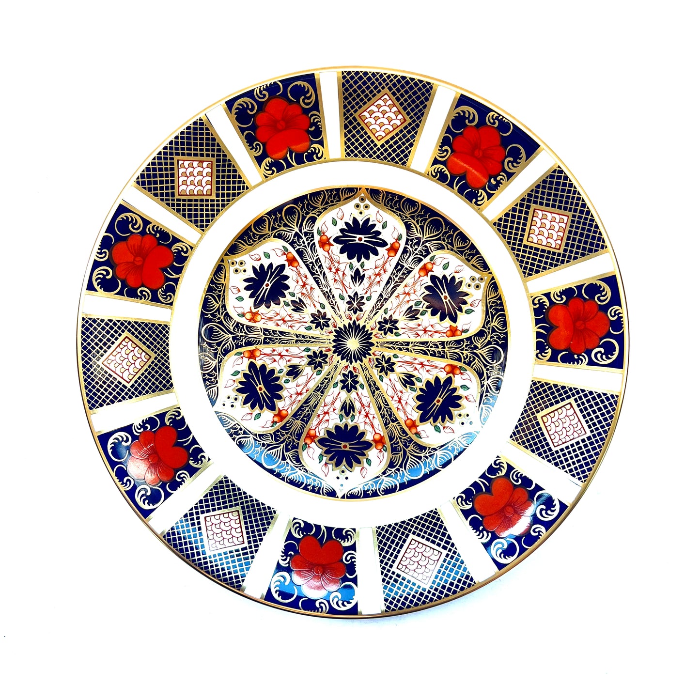 Royal Crown Derby Old Imari plate circa 1984