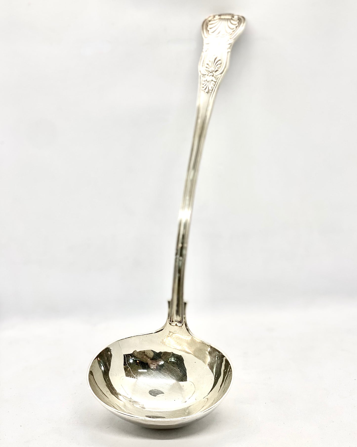 Highly Collectible Queens Patterned Ladle by William Bateman & Daniel Ball, 1840.