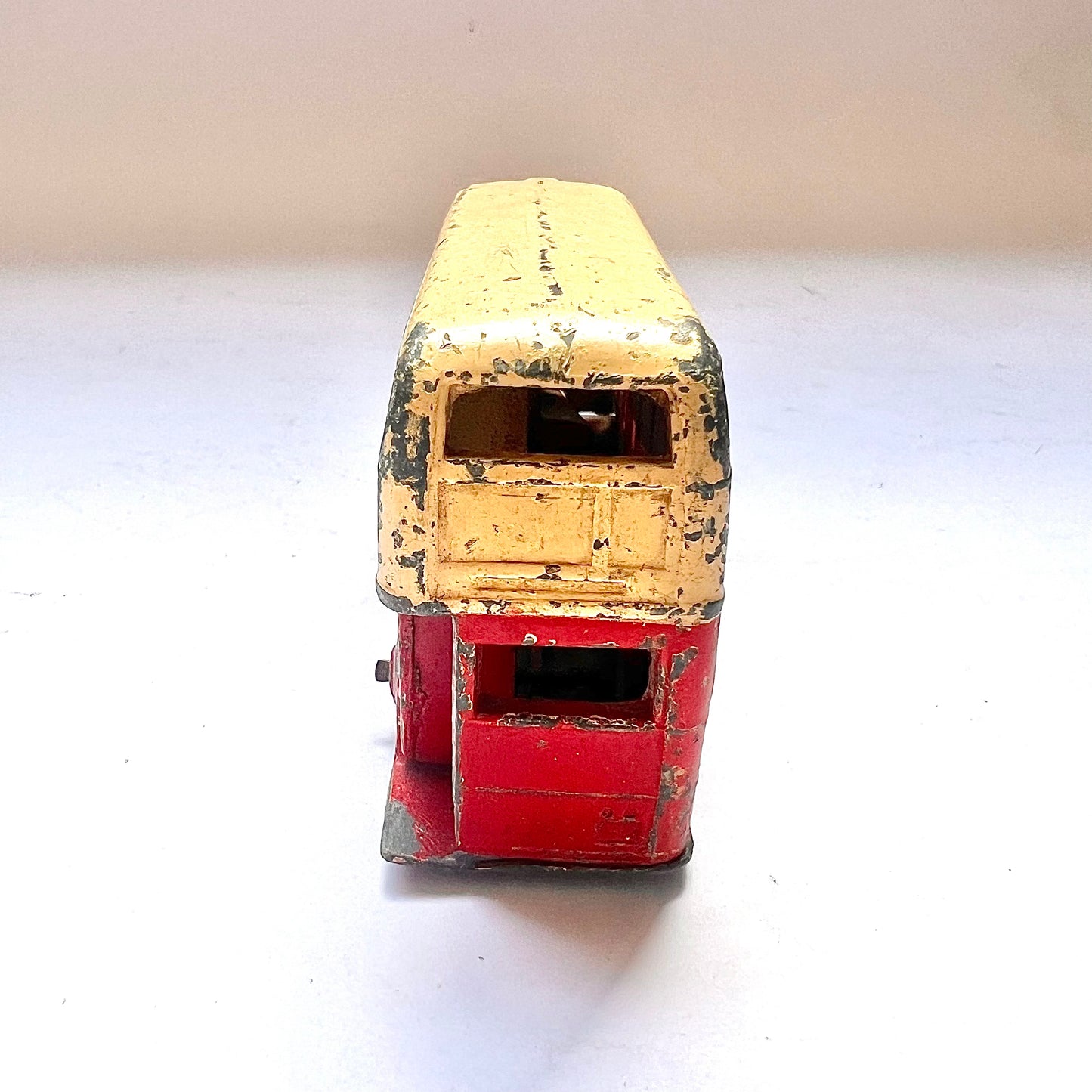 Vintage Dinky Double Decker Bus model toy car, model number 290 29C