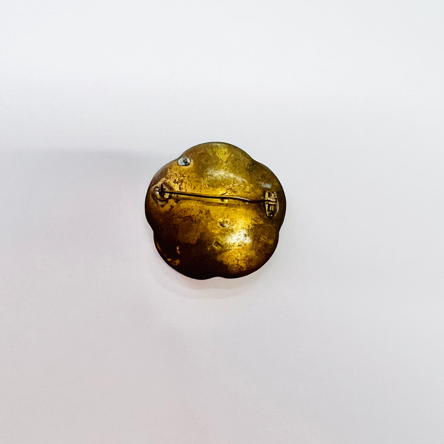 Japanese late Meiji to Taisho Period Satsuma bamboo brooch