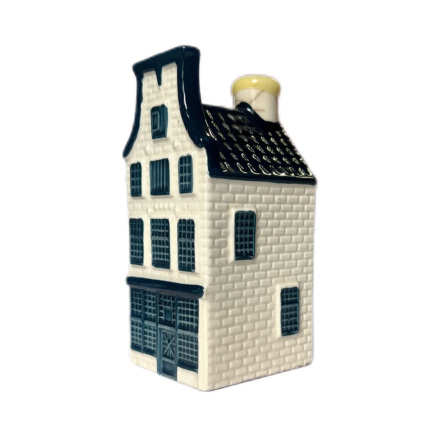 Vintage KLM Delft miniature house novelty decanter House #23