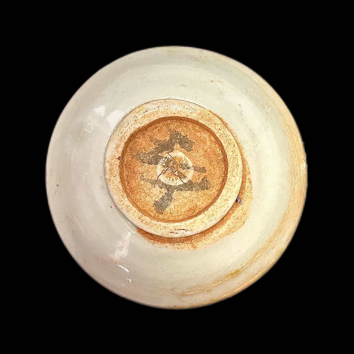 Antique Song Dynasty Qingbai ware sauce dipping bowl