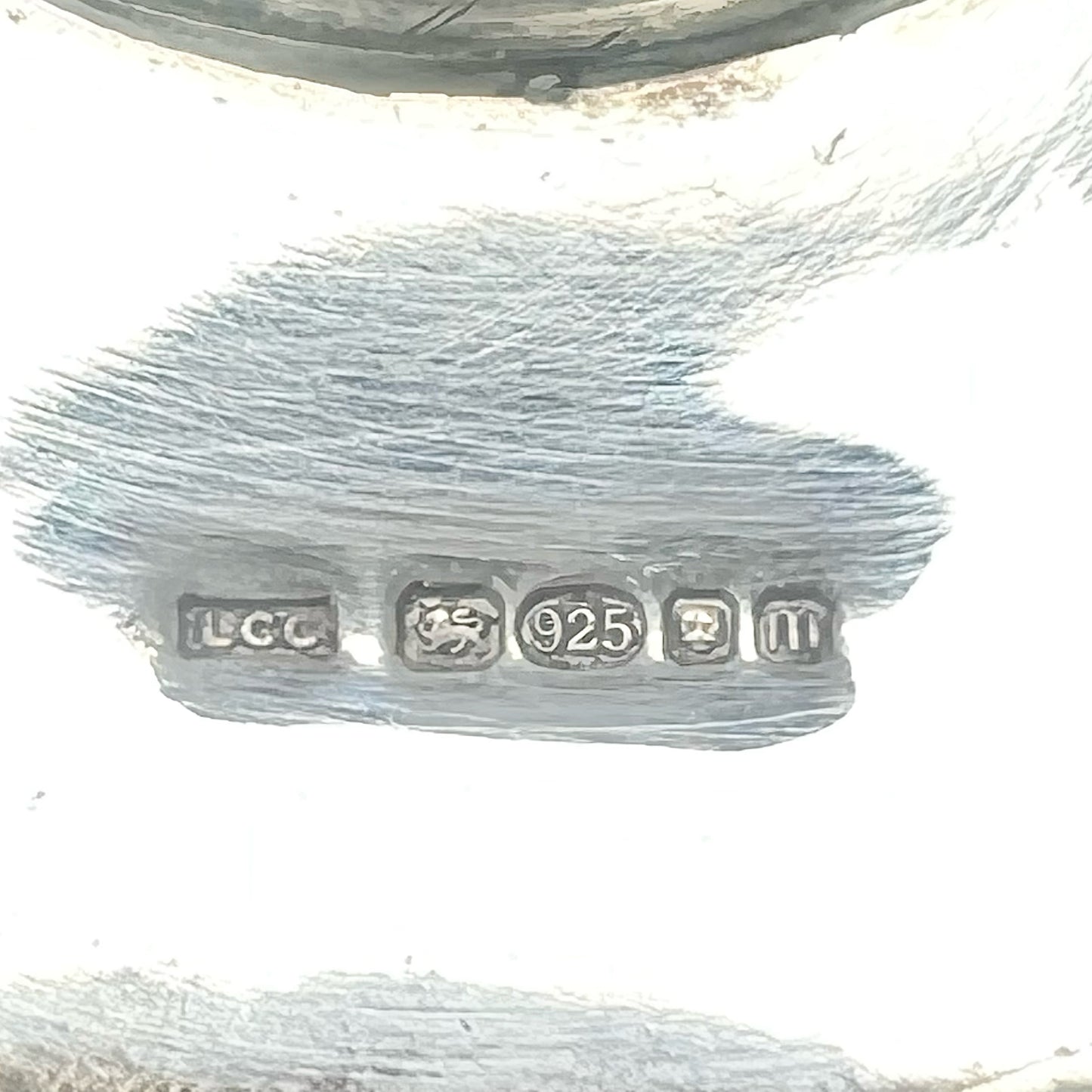 Fine English sterling silver gentleman’s smoking set