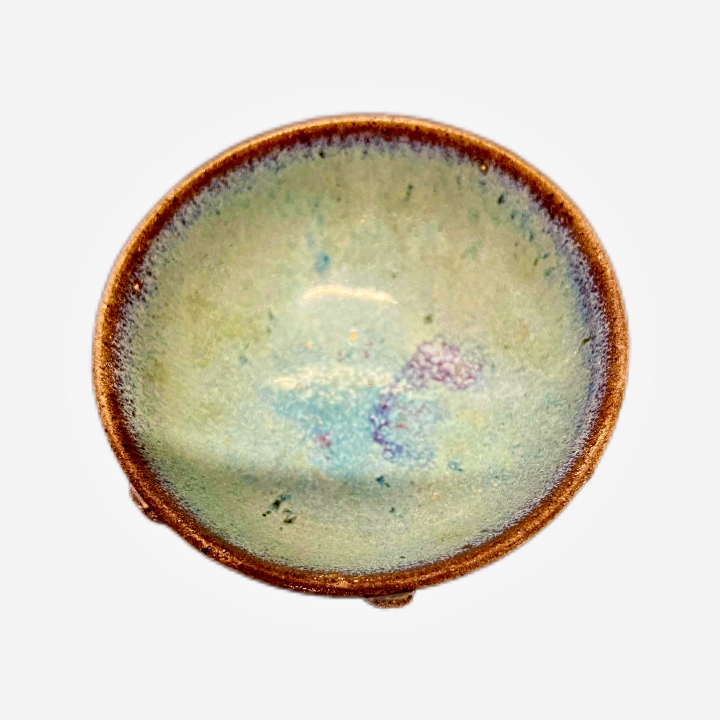 Rare Jun ware Jin dynasty (1115-1234 AD) small bubble bowl