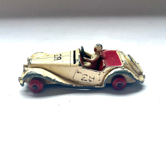 Vintage Dinky 108 MG Midget toy car, circa 1955-1959