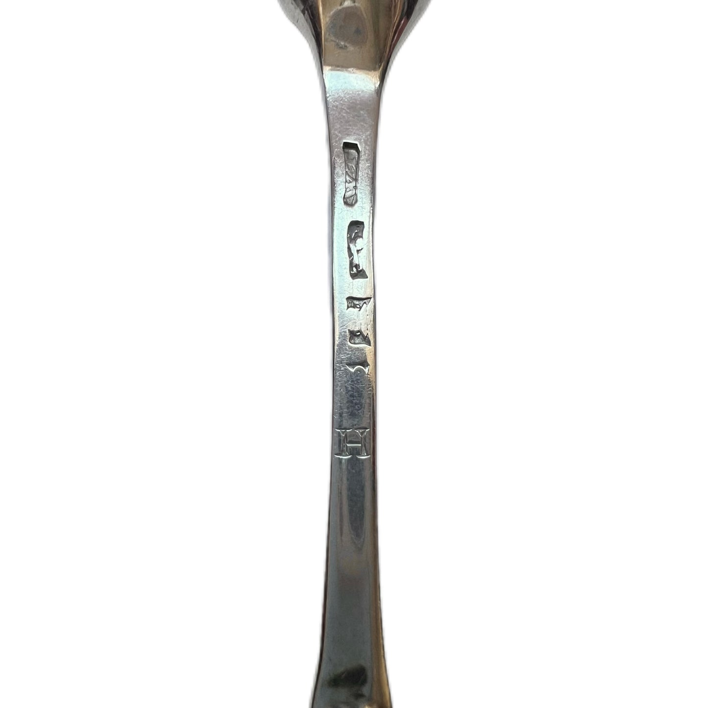 Antique George III sterling silver marrow scoop, marks for London, attrib. William Turton or Walter Tweedie circa 1773-1883